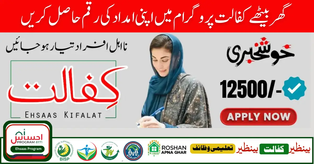 How to Eligibility Status Check Benazir Kafaalat 12500/- For New Payment 