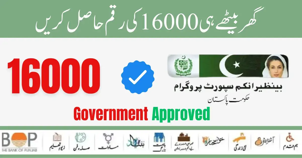 Ehsaas Program New Payment 16000 Verification Start 14 May 2024