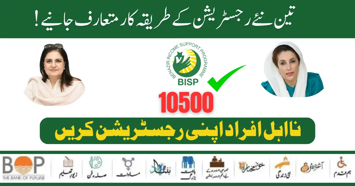 Benazir Kafaalat 3 Registration Method For Ineligible Families 2024  