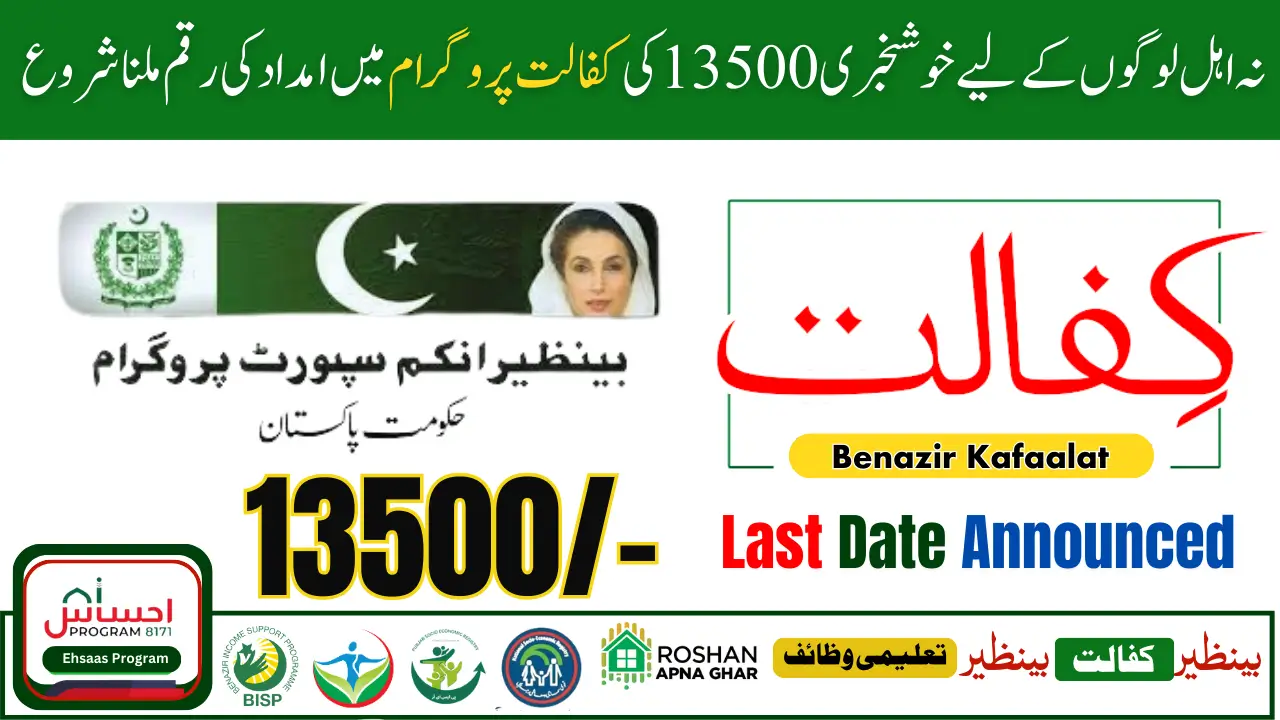 BISP 2025 Registration Stipend Online Apply Last Date Announced