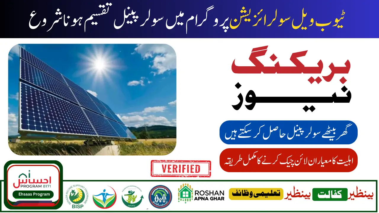 Punjab CM Solar Initiative For Agricultural Tubewells January 2025 Update