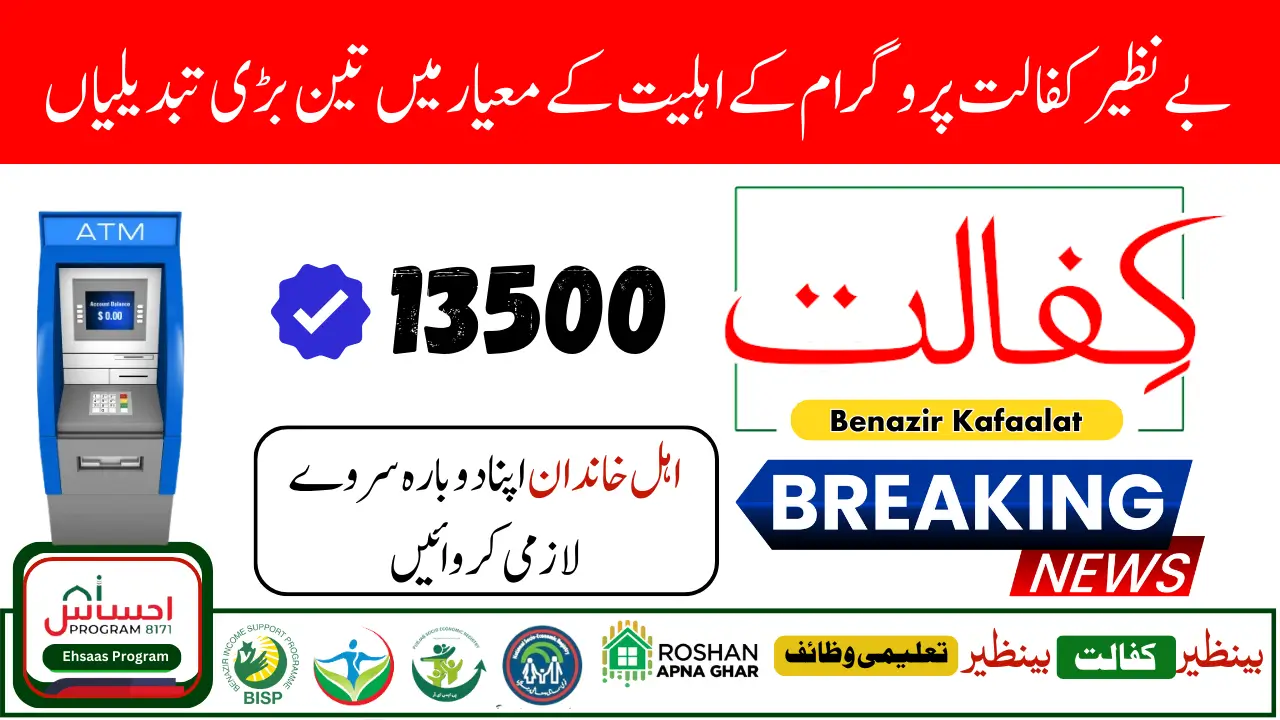 Benazir Kafaalat Program 2025 Eligibility Criteria And Registration Procedure