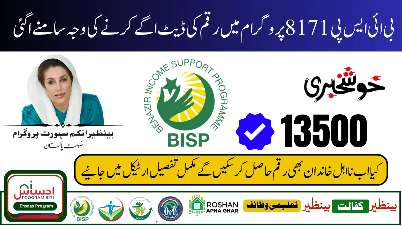 Latest BISP 8171 Payment Schedule for January to March 2025